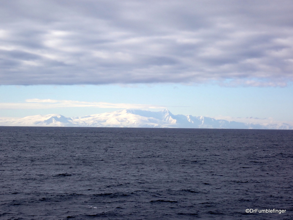 First view of Antarctica!