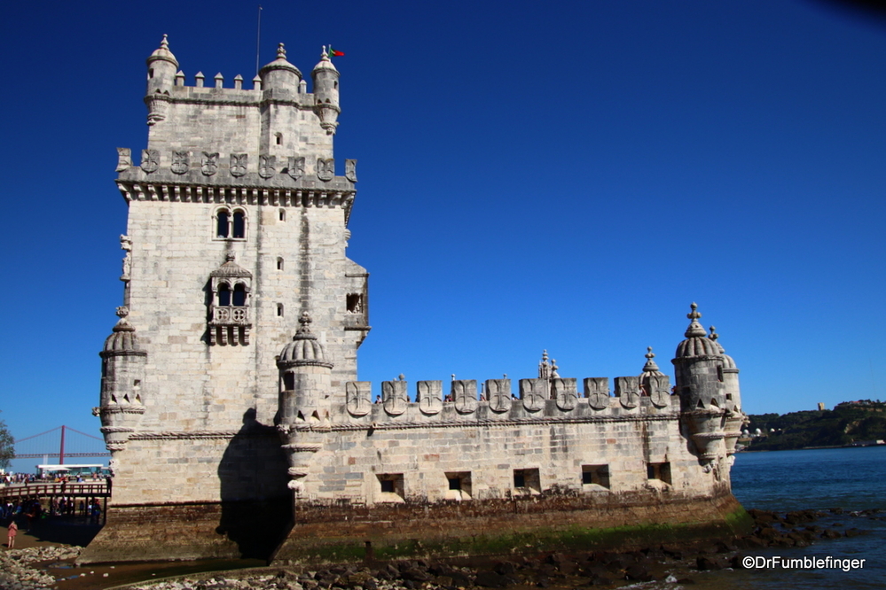 Belem Tower, on the North Bank of the Tagus River