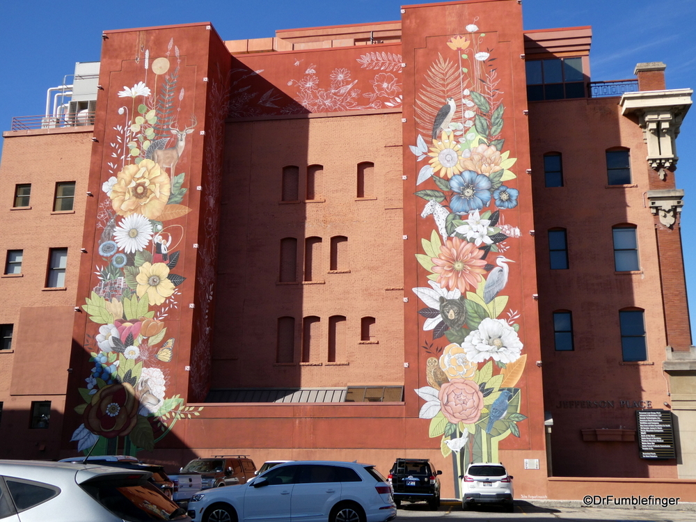Large murals, downtown Boise