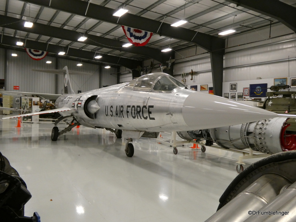Lockheed F-104A Starfighter.  Warhawk Air Museum, Nampa, ID