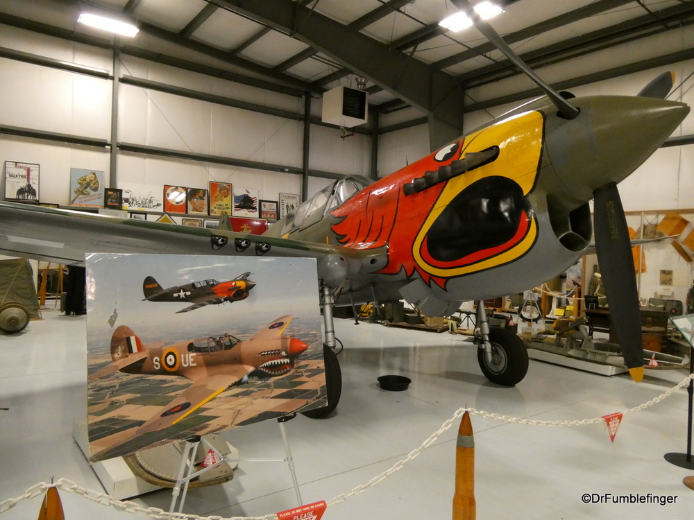 Curtiss P-40N "Parrot Head".   Warhawk Air Museum, Nampa, ID