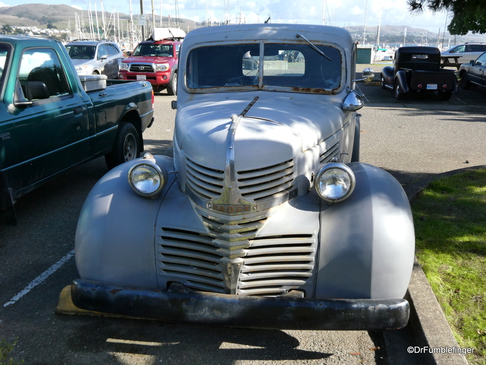 Classic Dodge pickup, Bodega Bay, California