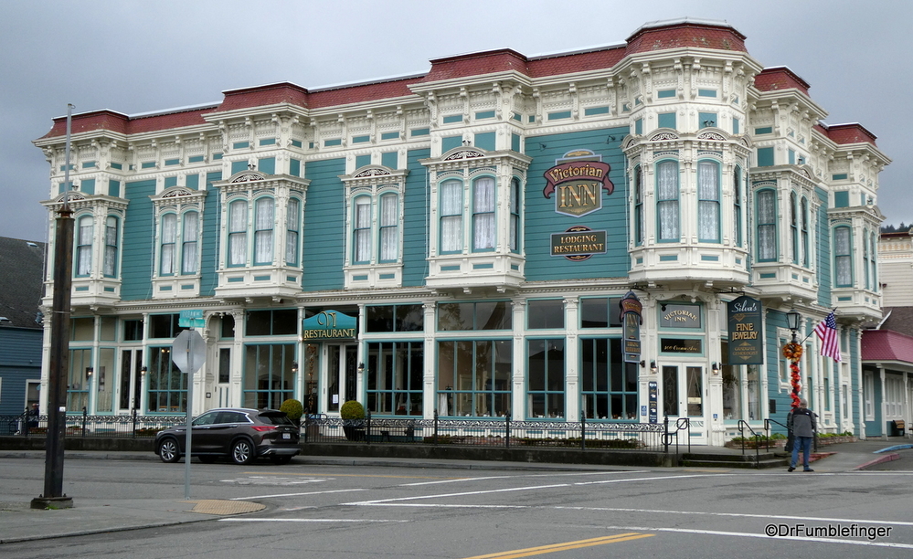 The pretty town of Ferndale, California is known for its Victorian architecture