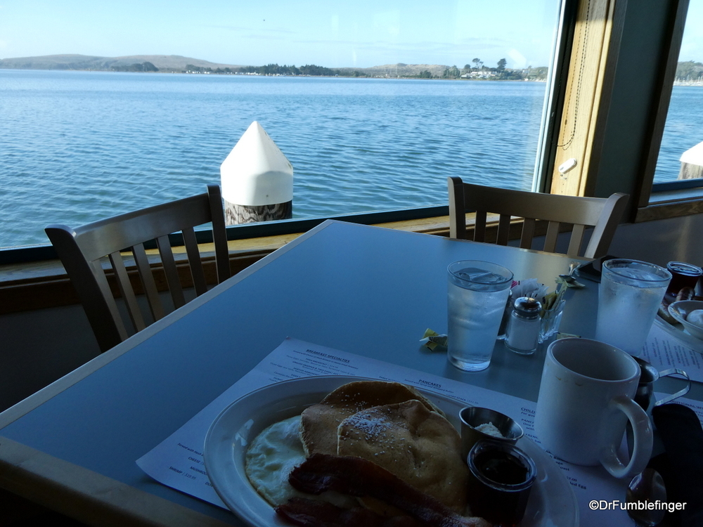 Breakfast with a View:  Bodega Bay, California
