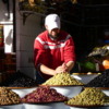 Olive vendor, Marrakech Medina