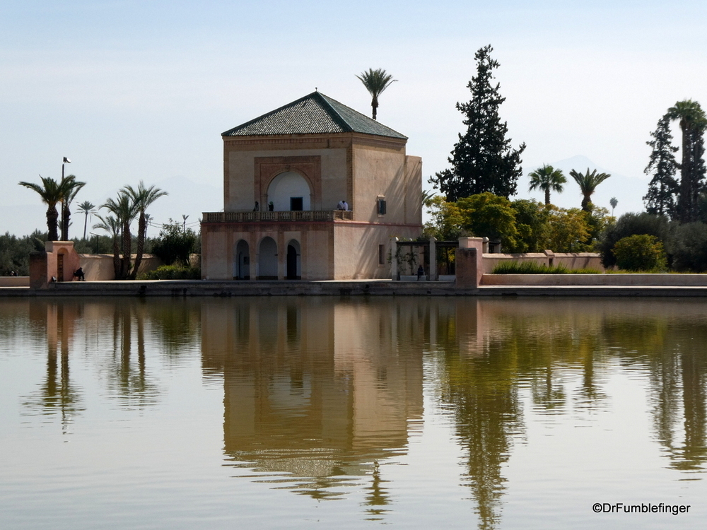 Pavilion at the Menara Gardens, Marrakech