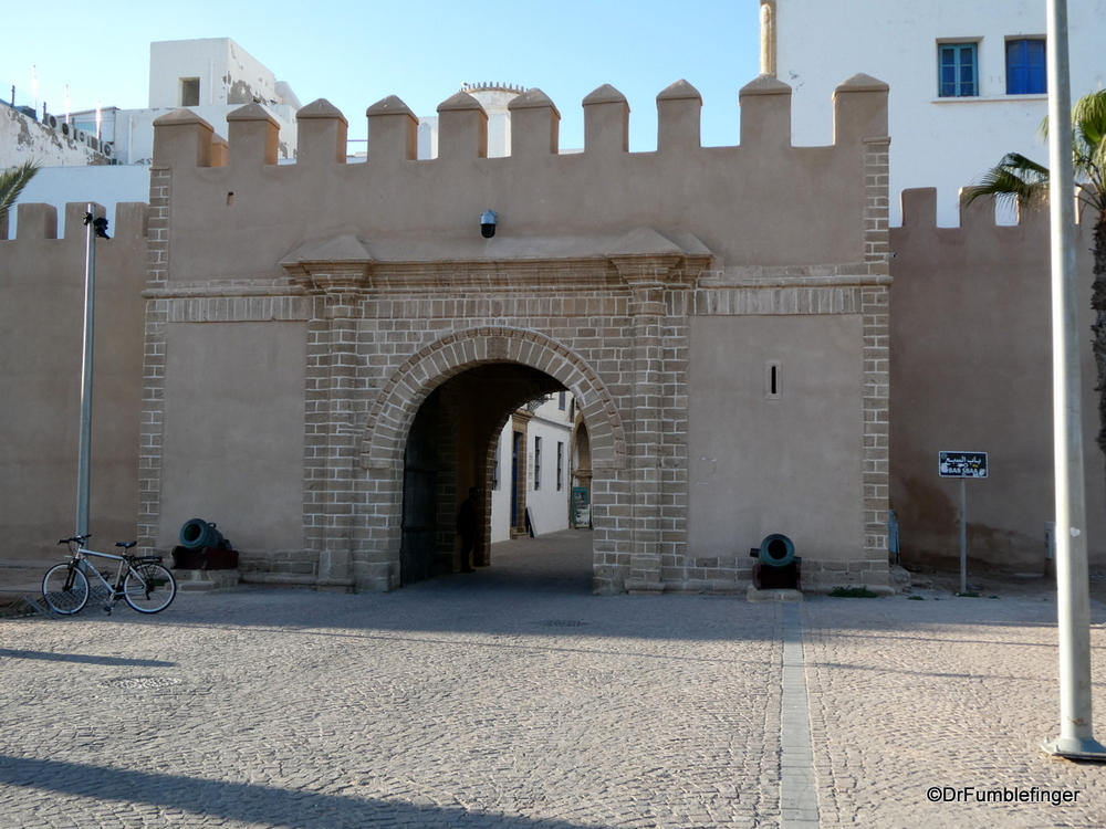 One of the entry gates to the Medina of Essaouira