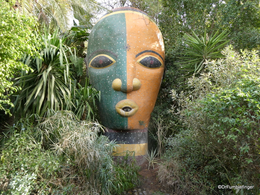 Some of the interesting art in Anima Garden, near Marrakech